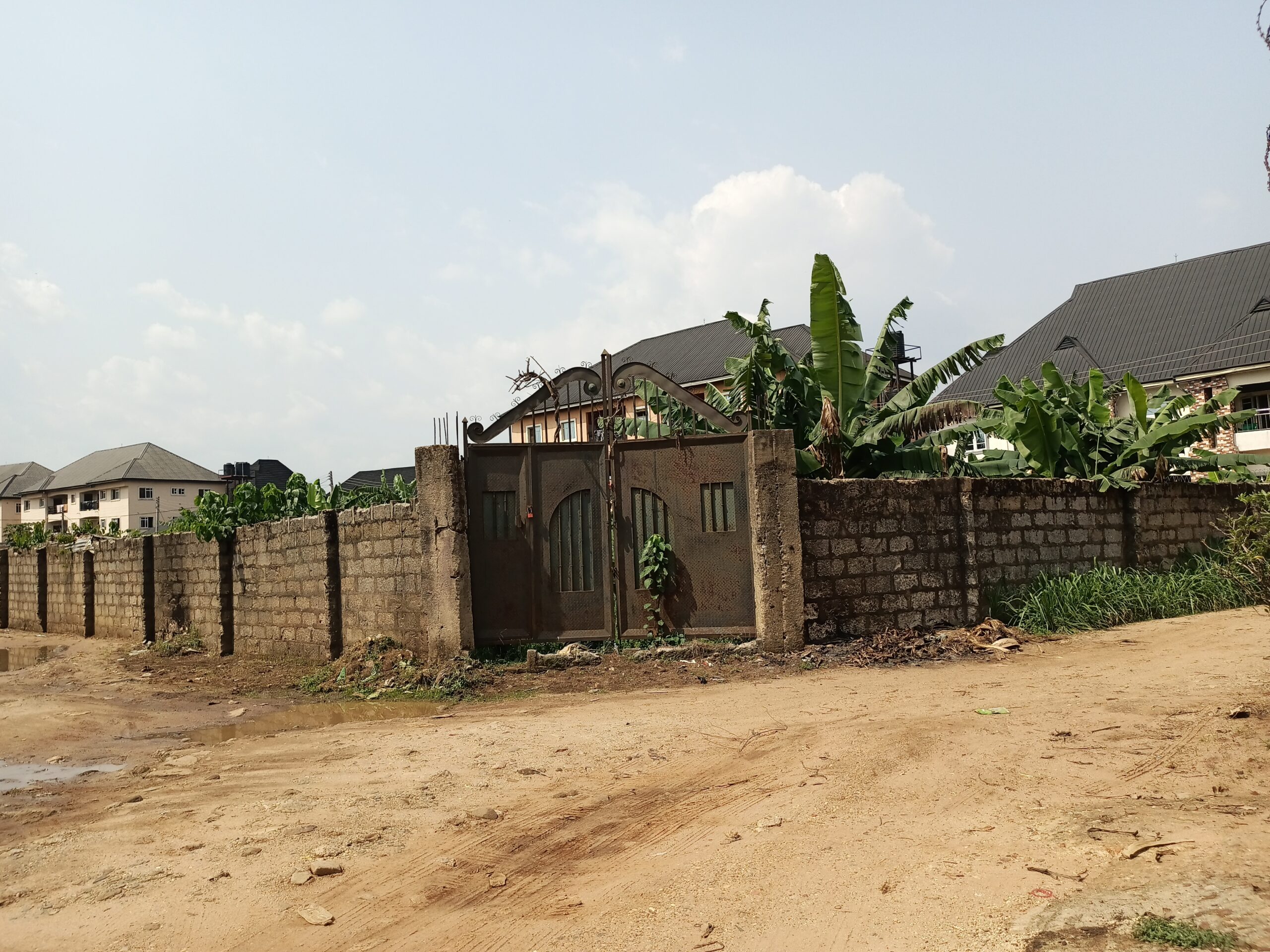 2 Full Plots of Land well Fenced and Gated with 3 Access Roads